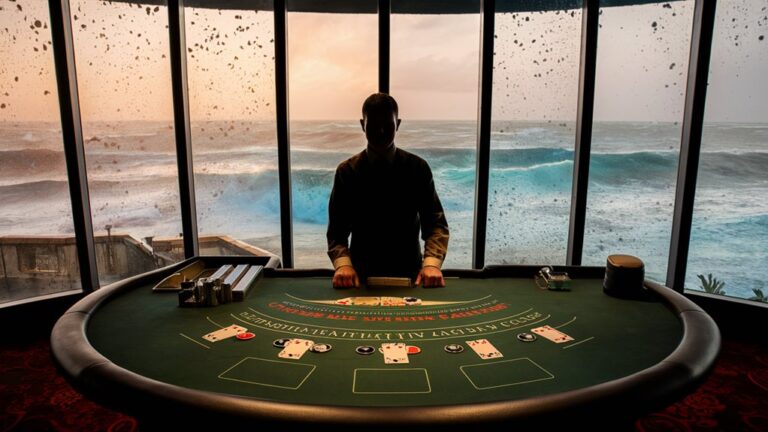 casino blackjack by ocean