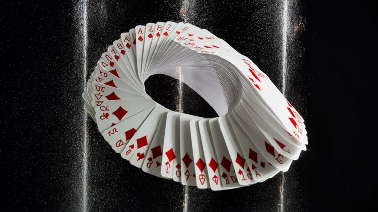 precise card handling skills