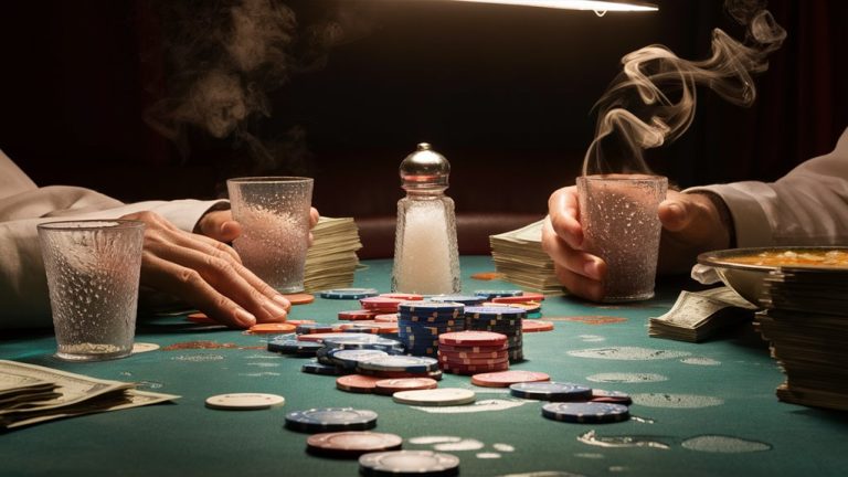 calming tense poker situations