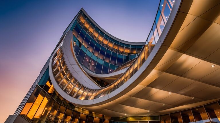 curved casino building design