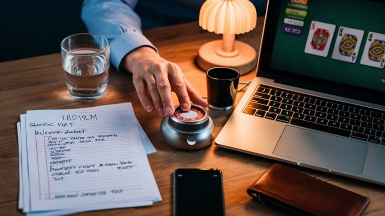 maintain self control online gambling