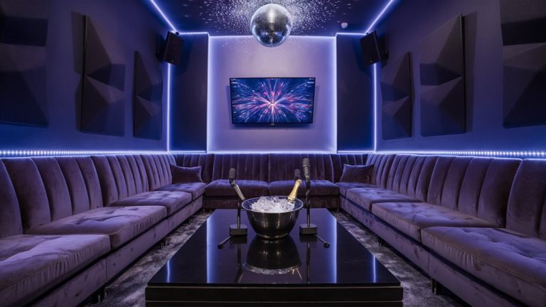 fun singing room features