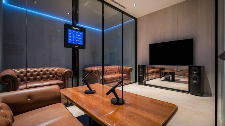 karaoke booking system features