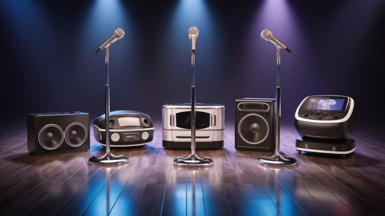 select venue karaoke equipment