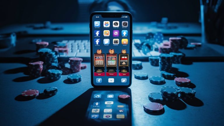 social media drives gambling